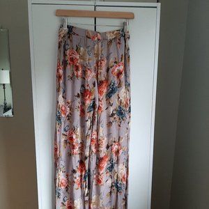 Lock & Key High-waisted Wide Boho Pant (Aritzia)